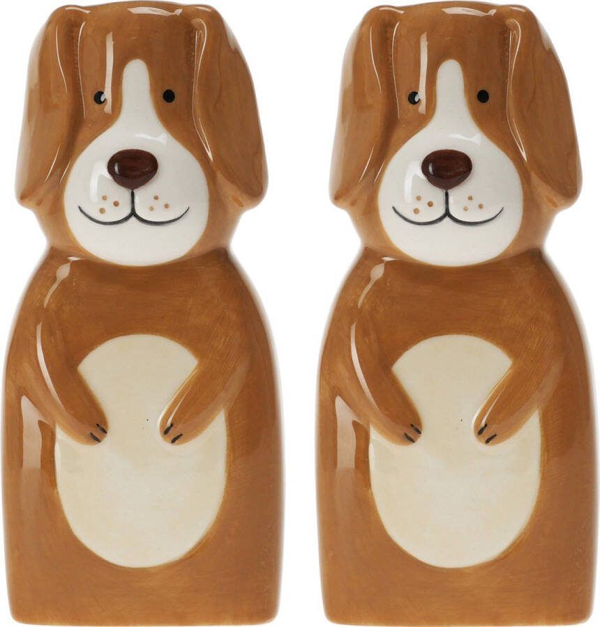 Excellent Houseware Waterverdamper radiator 2x hond kunststeen kinderkamer 18 cm luchtbevochtiger