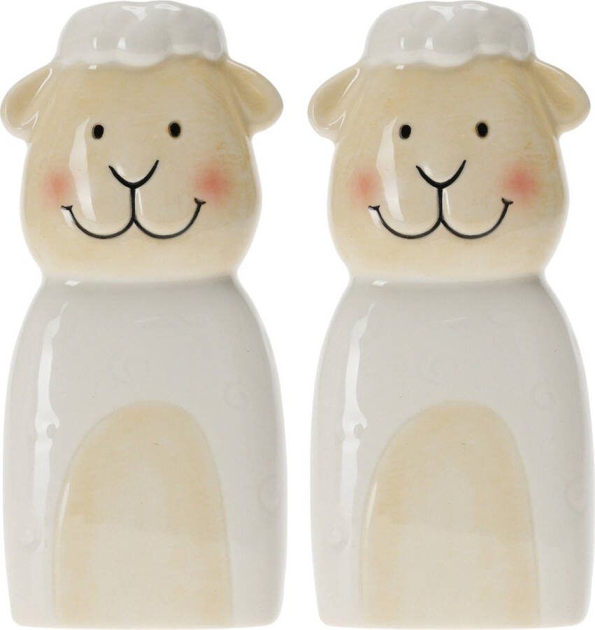 Excellent Houseware Waterverdamper radiator 2x schaap kunststeen kinderkamer 18 cm luchtbevochtiger