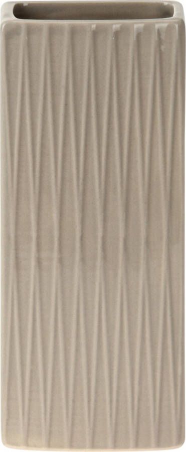 Excellent Houseware Waterverdamper radiator beige met relief kunststeen 18 cm luchtbevochtiger
