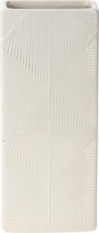Excellent Houseware Waterverdamper radiator wit met relief kunststeen 18 cm luchtbevochtiger