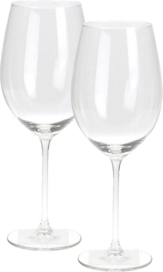 Excellent Houseware Wijnglazen 12 stuks glas transparant 540 ml