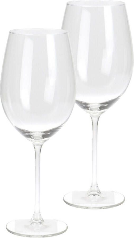 Excellent Houseware Wijnglazen 16 stuks glas transparant 540 ml