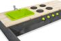 EXIT Aksent met keuken Houten zandbak 200x140x29cm - Thumbnail 1