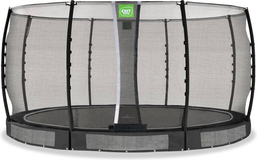 EXIT Allure Ground Classic ø427 cm trampoline (Kleur rand: zwart)