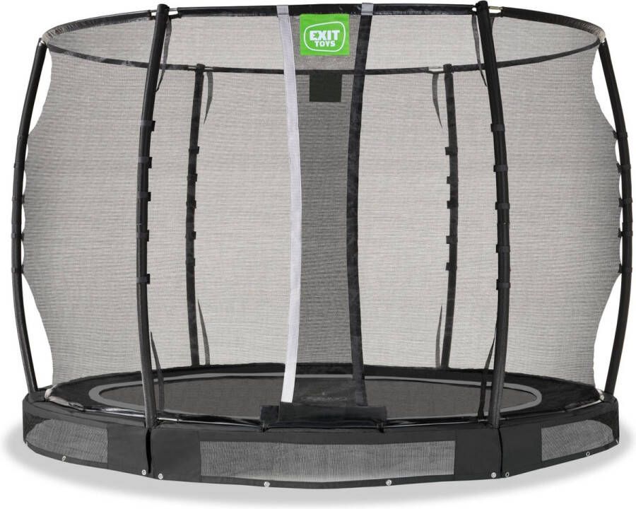 EXIT Allure Premium inground trampoline ø305cm zwart