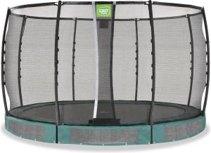 EXIT Allure Ground Premium ø366 cm trampoline (Kleur rand: groen)