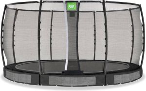 EXIT Allure Ground Premium ø427 cm trampoline (Kleur rand: zwart)