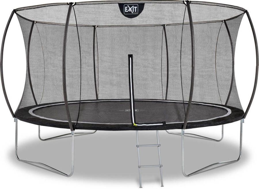 EXIT Toys EXIT Black Edition trampoline rond ø366cm zwart