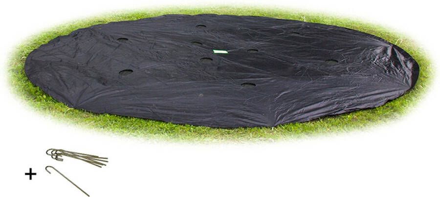 EXIT Supreme Weather Cover Trampolinehoes 427cm Zwart Rond