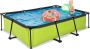 EXIT Toys Exit Lime Zwembad 300x200x65cm Met Filterpomp Groen - Thumbnail 1