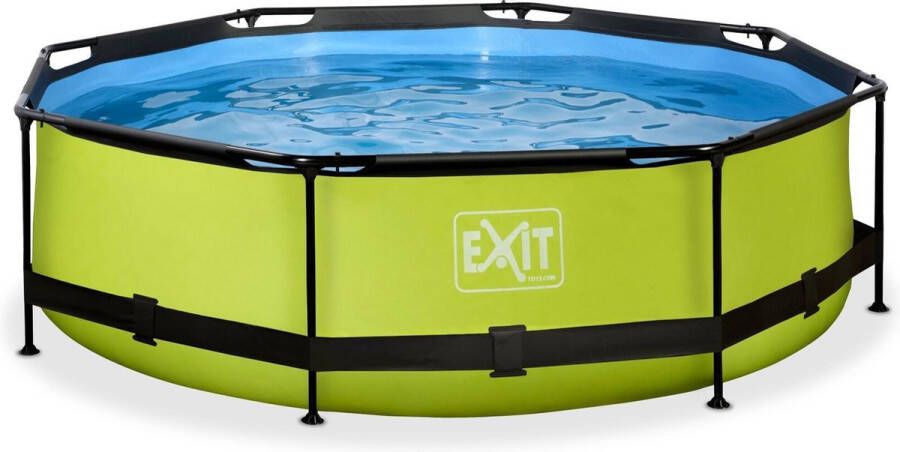 EXIT Toys EXIT Lime zwembad ø300x76cm met filterpomp groen