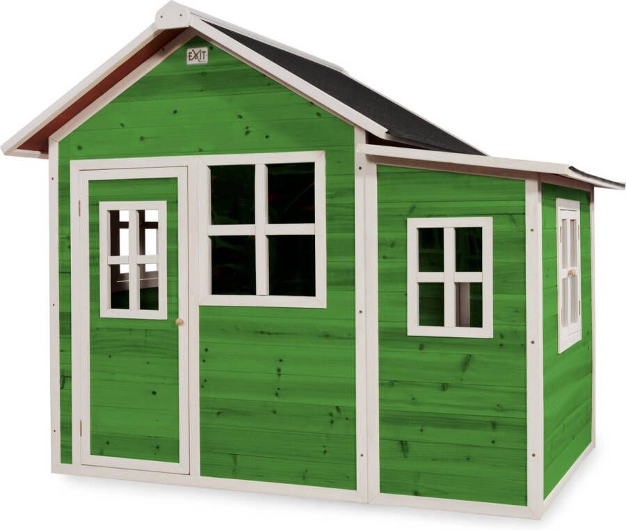EXIT Loft 150 houten speelhuis groen