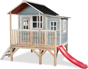EXIT Toys EXIT Loft 350 houten speelhuis blauw