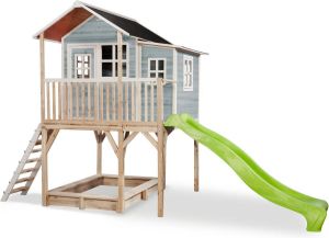 EXIT Toys EXIT Loft 750 houten speelhuis blauw