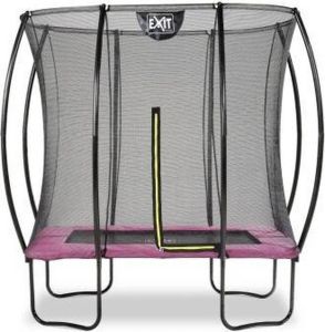 EXIT Silhouette trampoline 153x214cm (Kleur rand: roze)