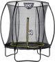 EXIT Toys EXIT Trampoline Silhouette met Veiligheidsnet 183 cm Zwart - Thumbnail 1