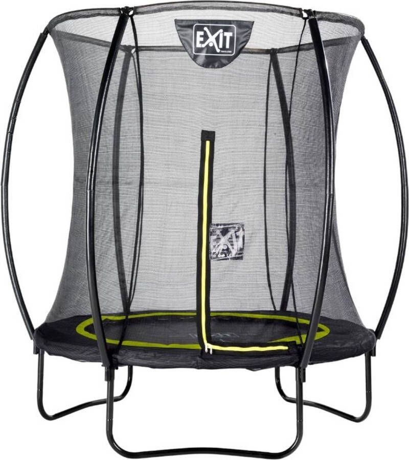 EXIT Toys EXIT Trampoline Silhouette met Veiligheidsnet 183 cm Zwart