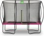 EXIT Toys EXIT Silhouette Rechthoekige Trampoline 305 x 214 cm (7x10ft) met Veiligheidsnet Roze - Thumbnail 5