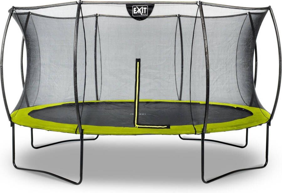 EXIT Toys EXIT Silhouette Trampoline 427 cm (14ft) met Veiligheidsnet Lime