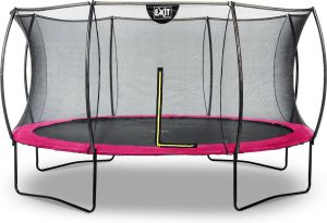 EXIT Toys EXIT Silhouette trampoline rond 427 cm roze