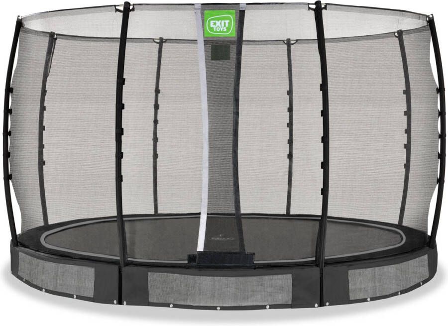 EXIT Toys EXIT Allure Classic inground trampoline rond ø366cm zwart