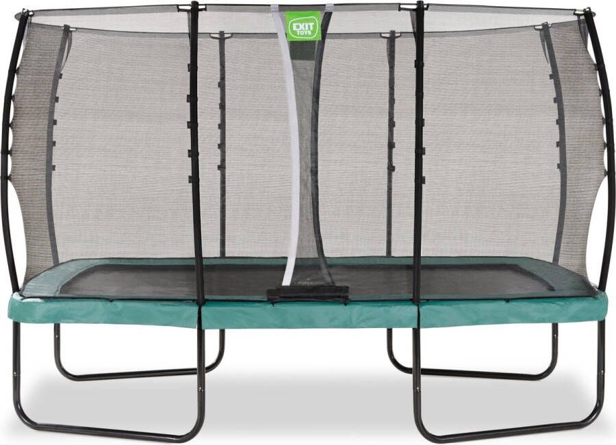 EXIT Toys EXIT Trampoline Allure Classic met Veiligheidsnet 366 x 214 cm Groen