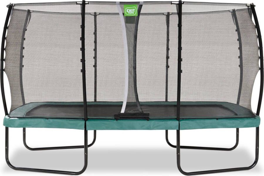 EXIT Toys EXIT Trampoline Allure Classic met Veiligheidsnet 427 x 244 cm Groen