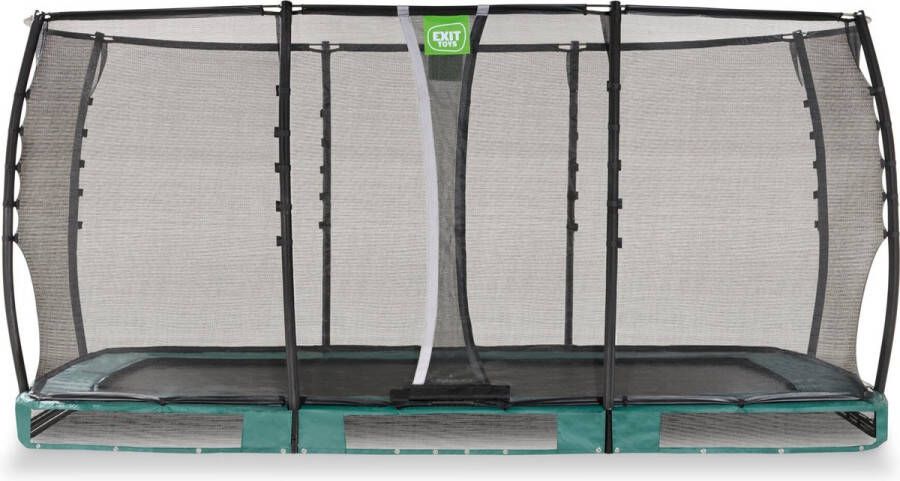 EXIT Toys EXIT Trampoline Allure Premium met Veiligheidsnet Inground 305 cm Groen