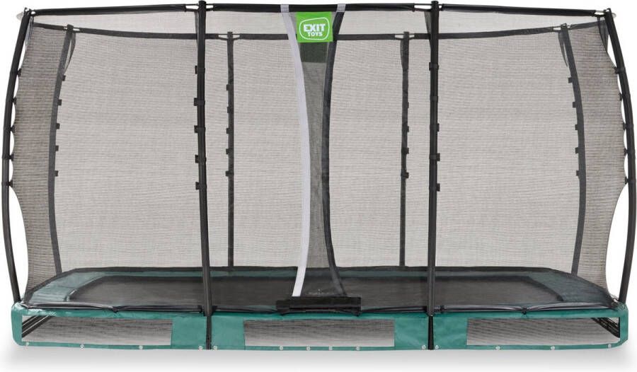 EXIT Toys EXIT Trampoline Allure Premium met Veiligheidsnet Inground 366 x 214 cm Zwart