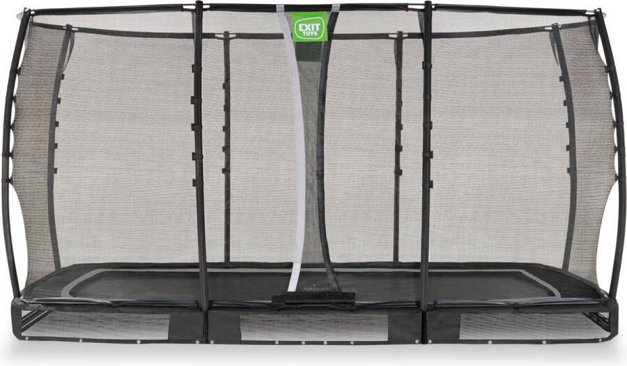 EXIT Toys EXIT Trampoline Allure Premium met Veiligheidsnet Inground 366 x 214 cm Zwart