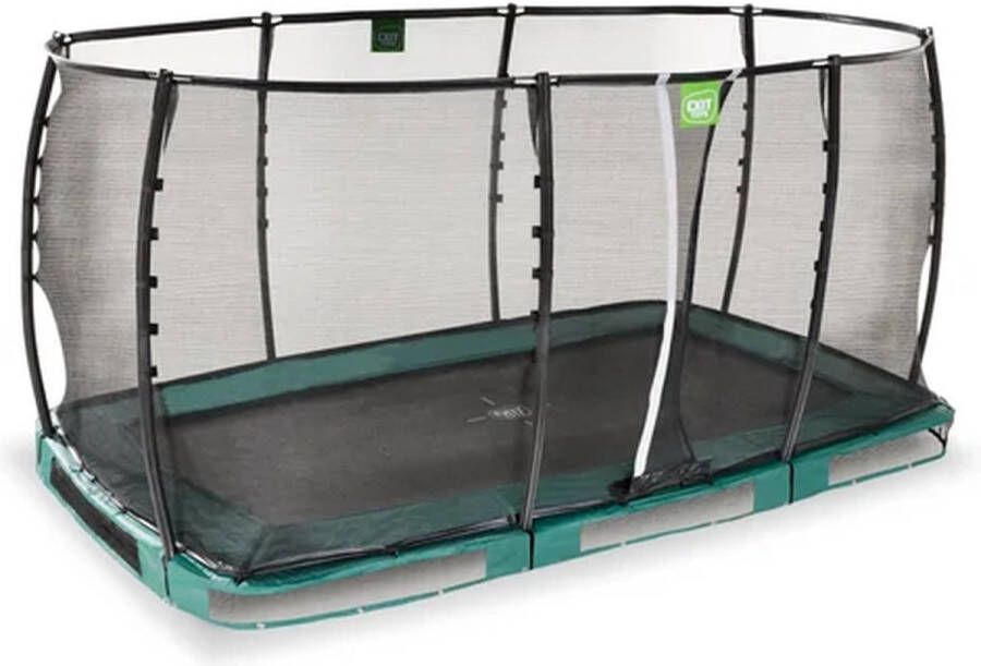 EXIT Toys EXIT Trampoline Allure Premium met Veiligheidsnet Inground 305 cm Groen