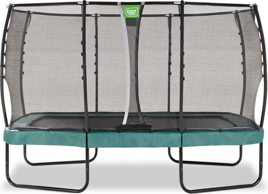 EXIT Toys EXIT Trampoline Allure Premium met Veiligheidsnet 366 x 214 cm Groen