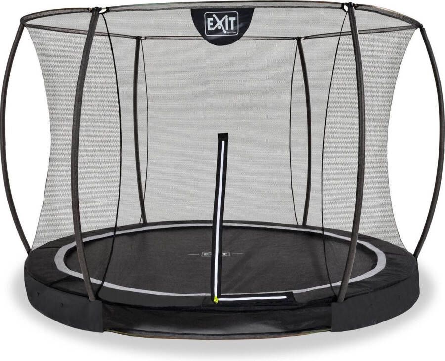 EXIT Toys EXIT Black Edition inground trampoline rond ø305cm zwart