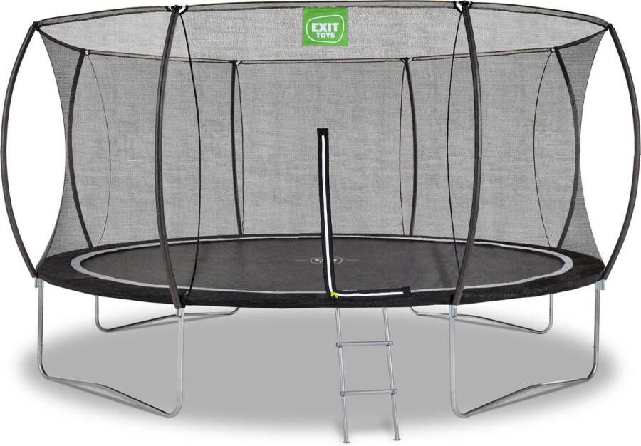 EXIT Toys EXIT Black Edition trampoline rond ø427cm zwart