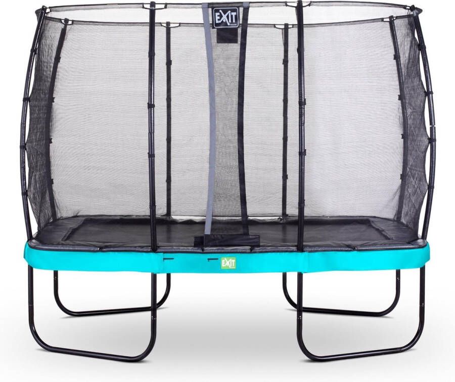 EXIT Toys Exit Elegant Trampoline 214x366cm Met Economy Veiligheidsnet Blauw