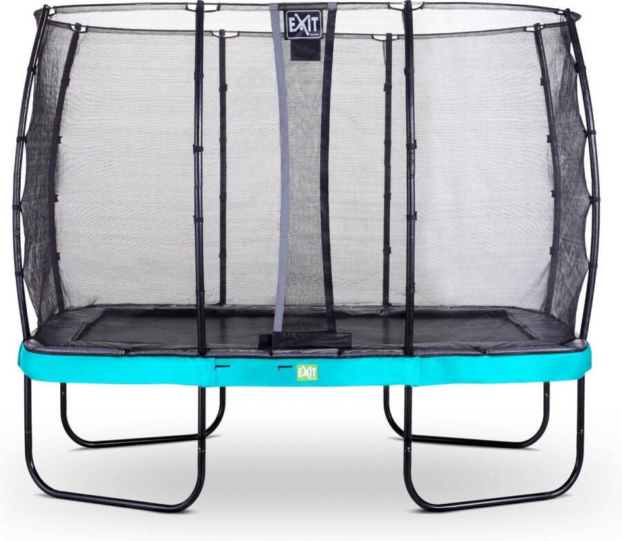 EXIT Toys Exit Elegant Trampoline 214x366cm Met Economy Veiligheidsnet Blauw