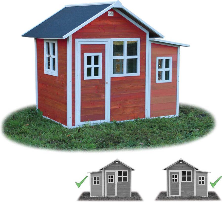 Exit Toys Loft 150 EXIT Loft 150 houten speelhuis