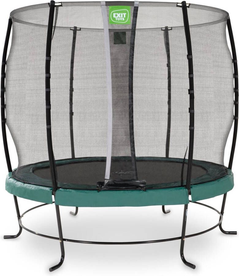 EXIT Toys EXIT Trampoline Lotus Classic met Veiligheidsnet 253 cm Groen