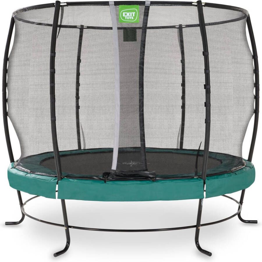 EXIT Toys EXIT Trampoline Lotus Premium met Veiligheidsnet 305 cm Groen