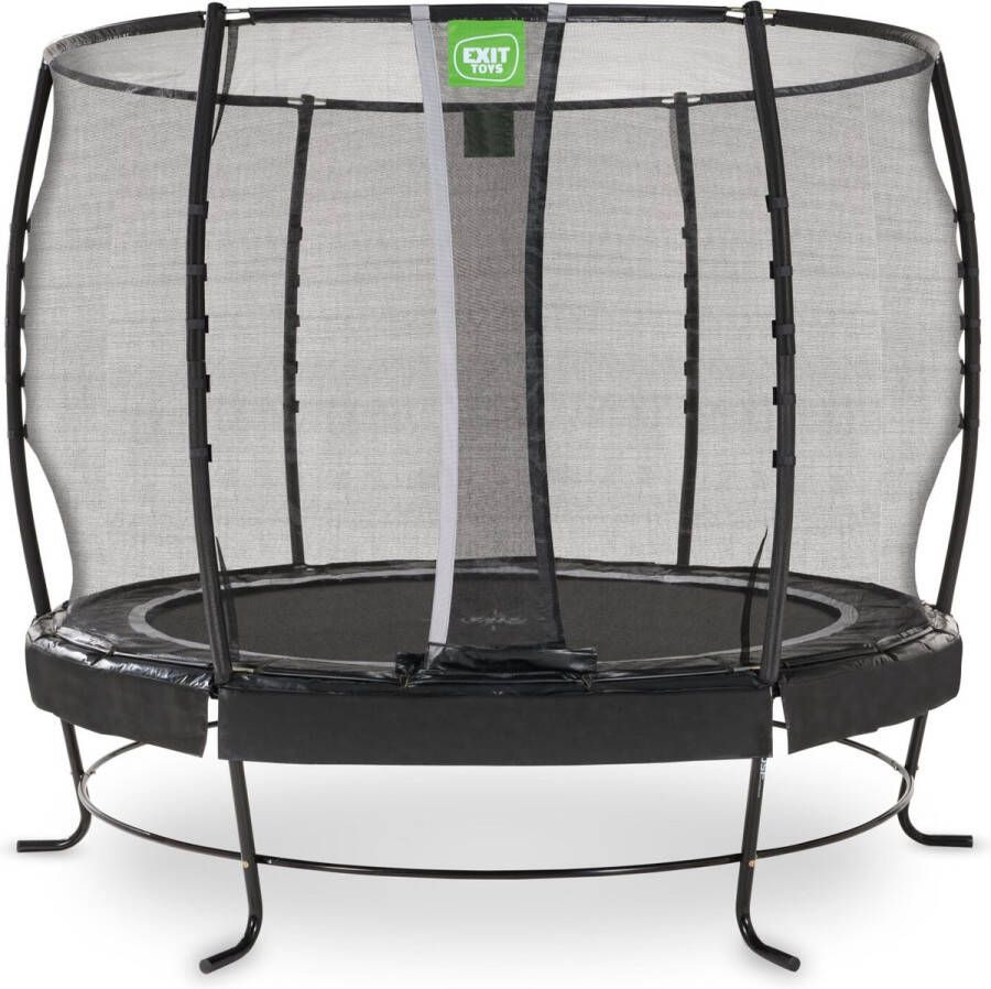 EXIT Toys EXIT Trampoline Lotus Premium met Veiligheidsnet 305 cm Zwart