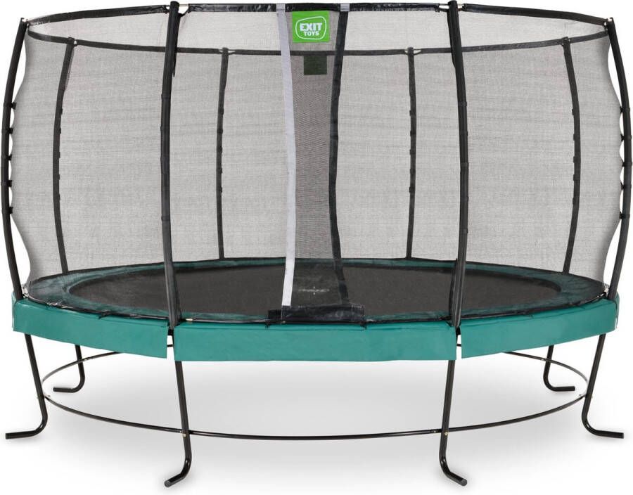 EXIT Toys EXIT Trampoline Lotus Premium met Veiligheidsnet 427 cm Groen