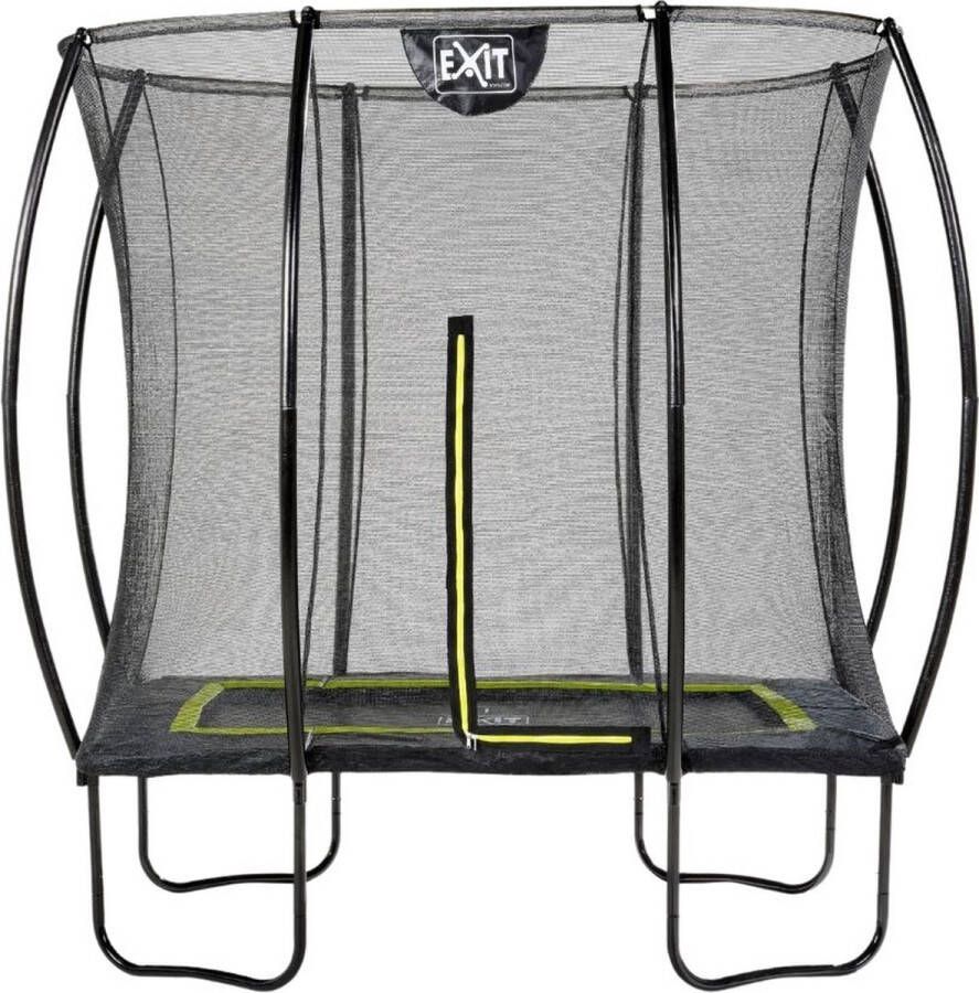 EXIT Silhouette Inground trampoline 153 x 214 cm x 245 cm Zwart Rechthoekig