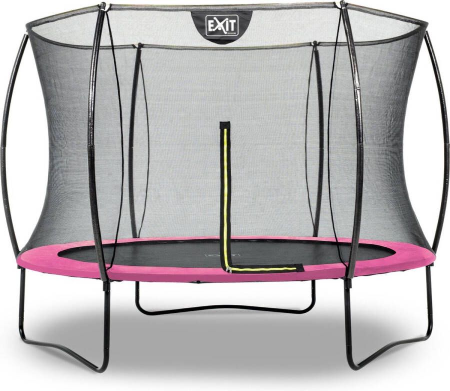 EXIT Toys EXIT Silhouette Trampoline 244 cm (8ft) met Veiligheidsnet Roze