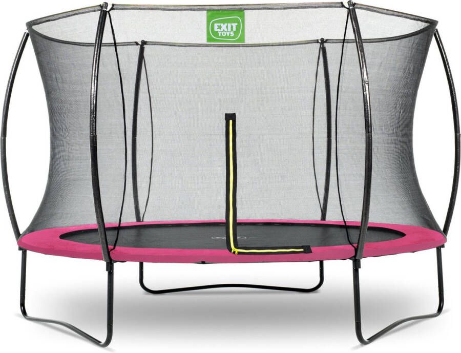 EXIT Toys EXIT Silhouette Trampoline 305 cm (10ft) met Veiligheidsnet Roze