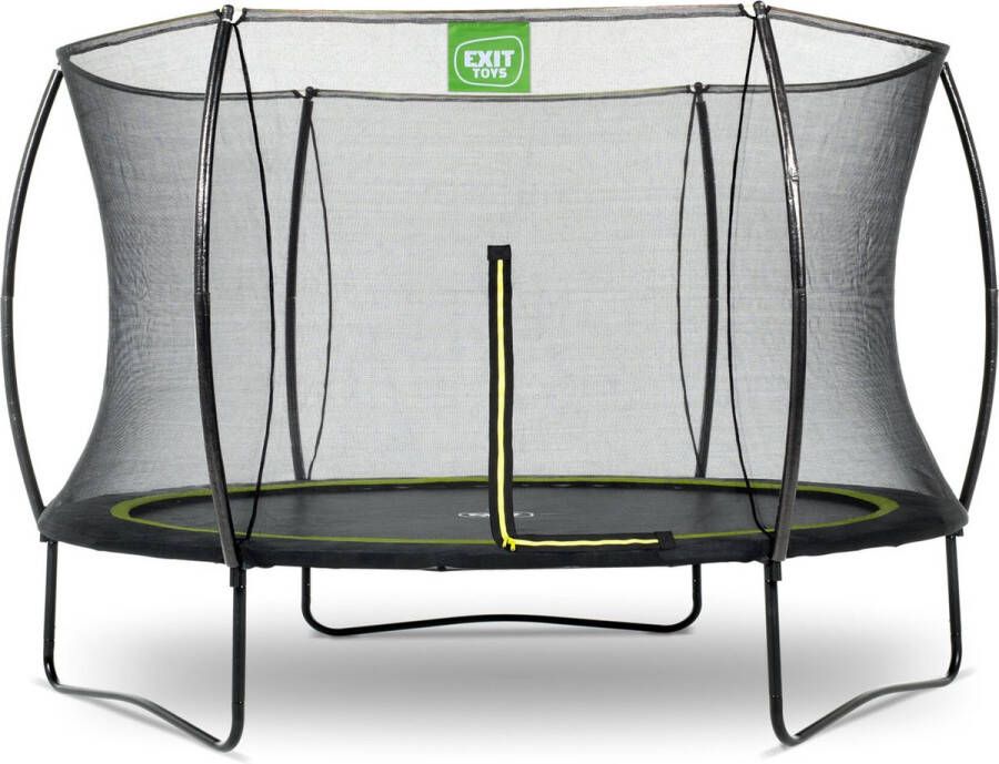 EXIT Toys EXIT Trampoline Silhouette met Veiligheidsnet 305 cm Zwart