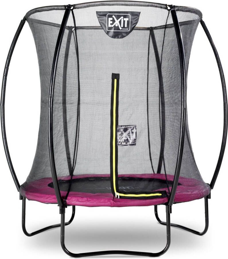 EXIT Toys EXIT Silhouette Trampoline 183 cm (6ft) met Veiligheidsnet Roze