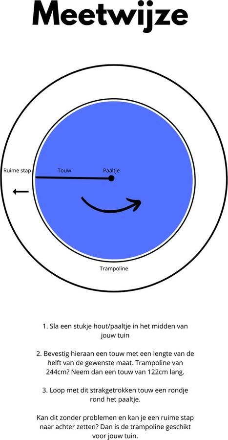 Etan Hi-Flyer Trampoline Met Veiligheidsnet Ø 183 cm 06ft Incl. Ladder Groen Kindertrampoline Max. Gebruikersgewicht 50 kg