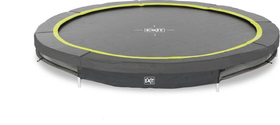 EXIT Trampoline Silhouette inground ø244cm zwart