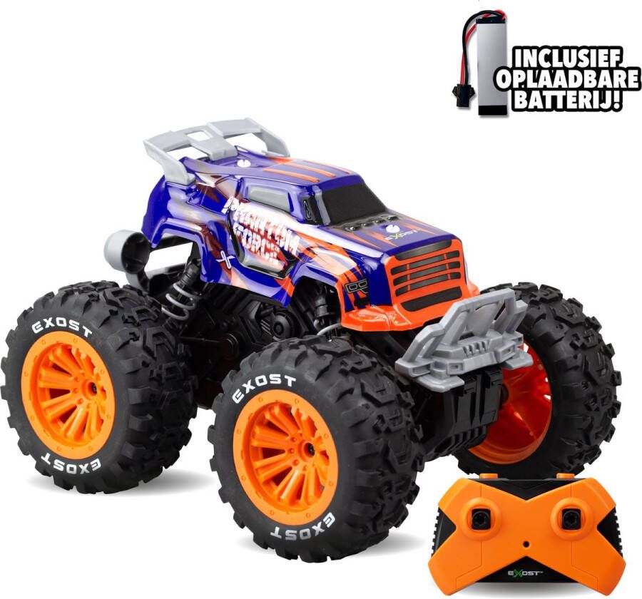 Exost RC Phantom Force Monstertruck 1:16 Bestuurbare auto incl. oplaadbare batterij