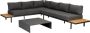 Exotan Exota Loungeset Buiten Bari Aluminium Grijs 75x295x230 - Thumbnail 1